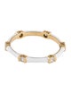 Melissa Kaye 18K Diamond & Enamel Zea Band