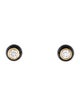 Melissa Kaye 14K Diamond & Enamel Stud Earrings