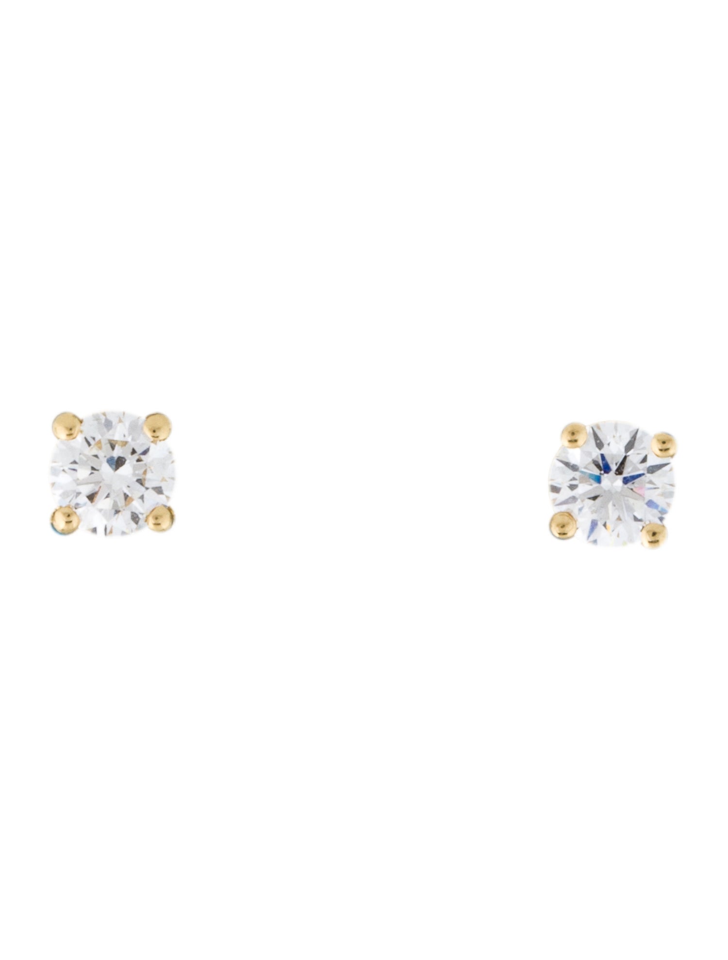 Melissa Kaye 18K Diamond & Enamel Sylvie Stud Earrings