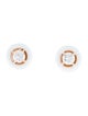 Melissa Kaye 18K Diamond Sylvie Stud Earrings