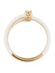 Melissa Kaye 18K Diamond Aria Moon Cocktail Ring