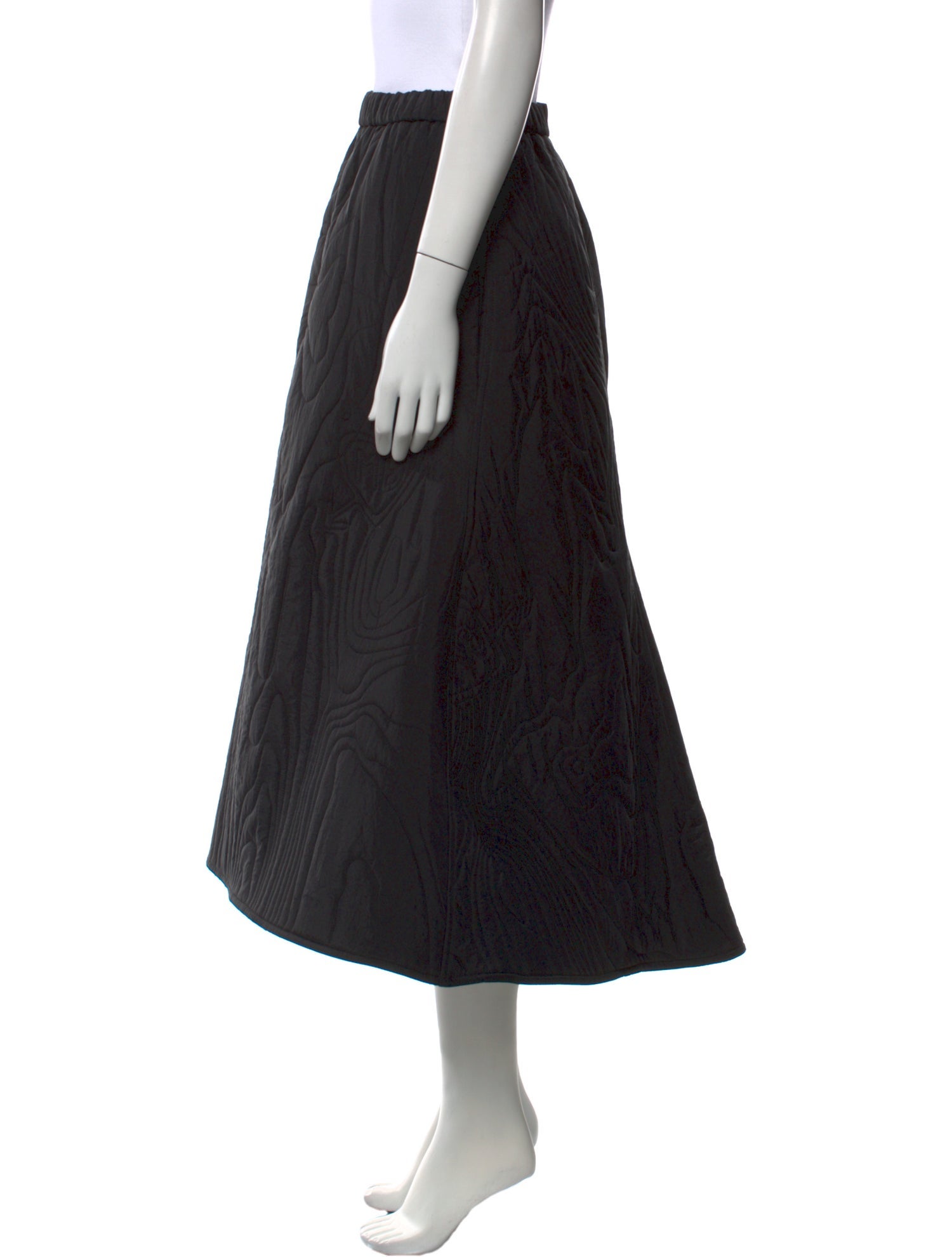 Melitta Baumeister Nylon Midi Length Skirt