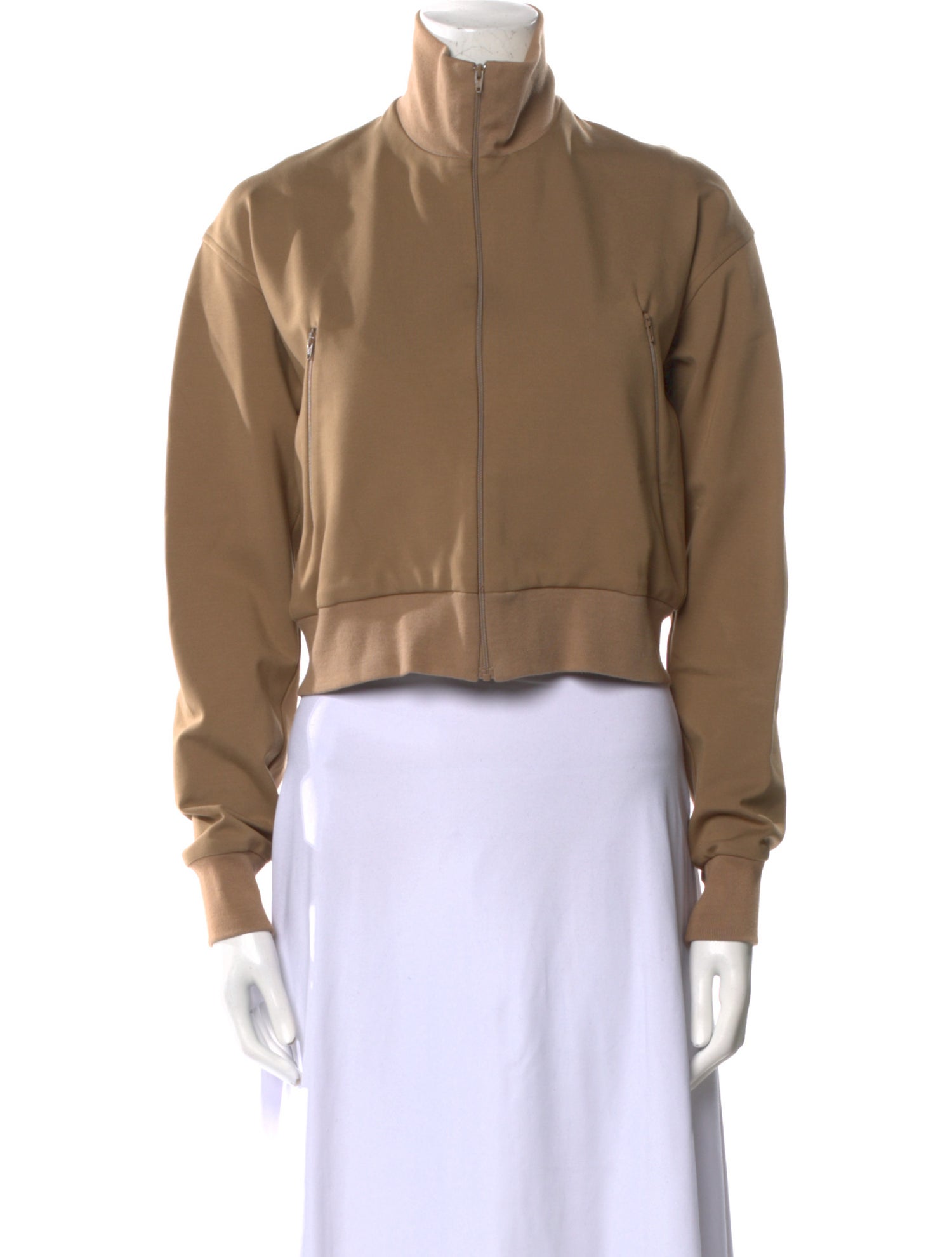 Melitta Baumeister Mock Neck Long Sleeve Sweatshirt