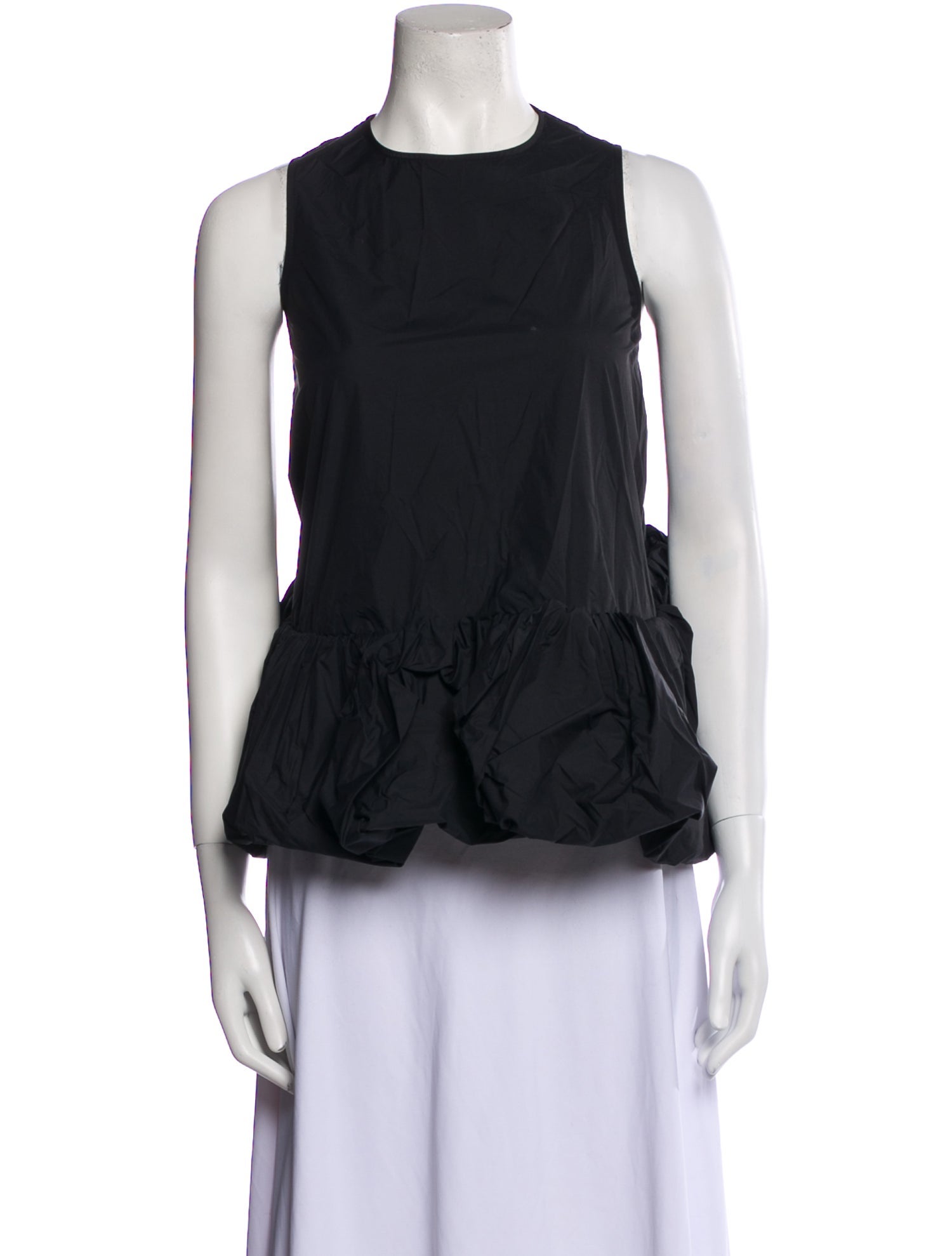 Melitta Baumeister Nylon Crew Neck Blouse