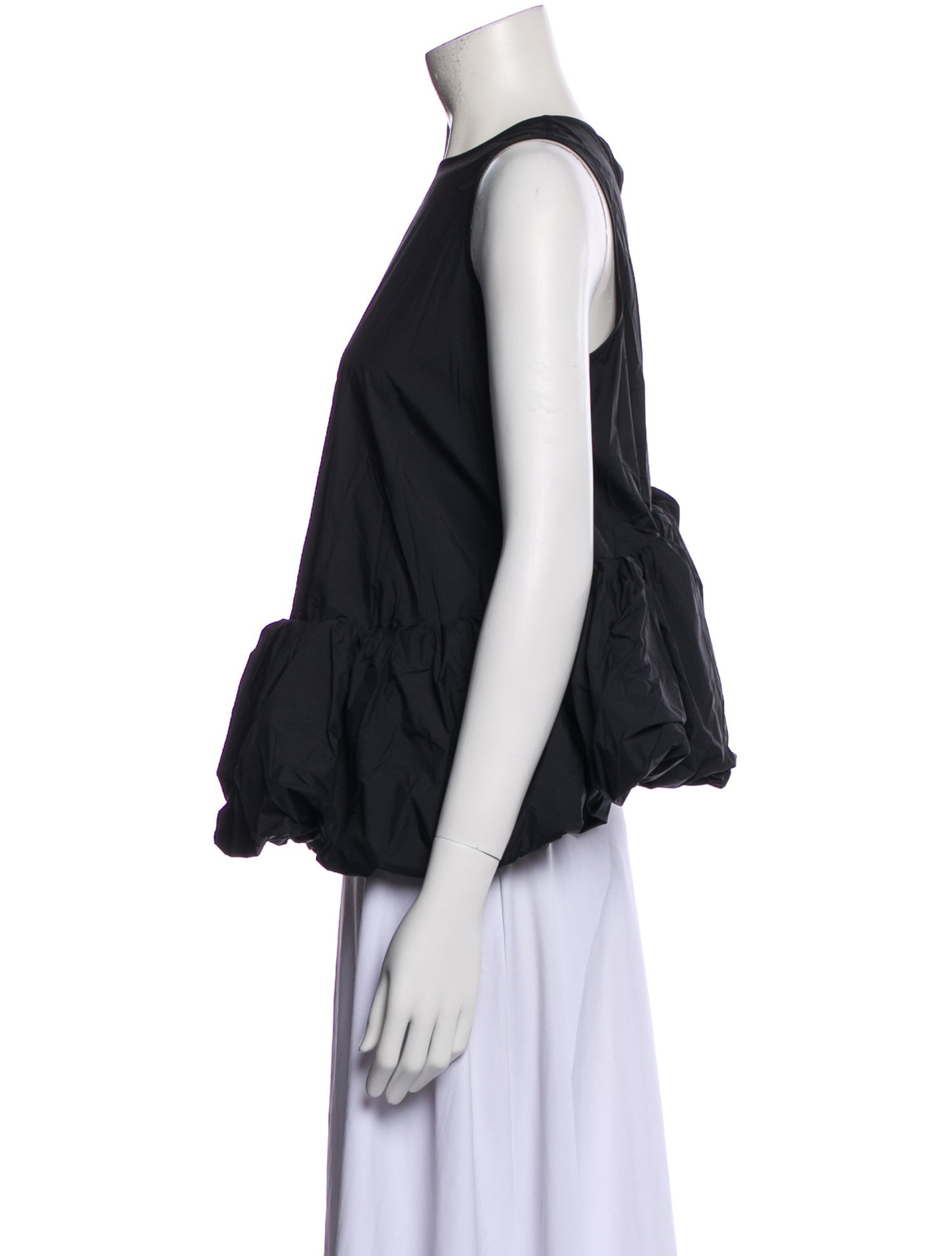 Melitta Baumeister Nylon Crew Neck Blouse