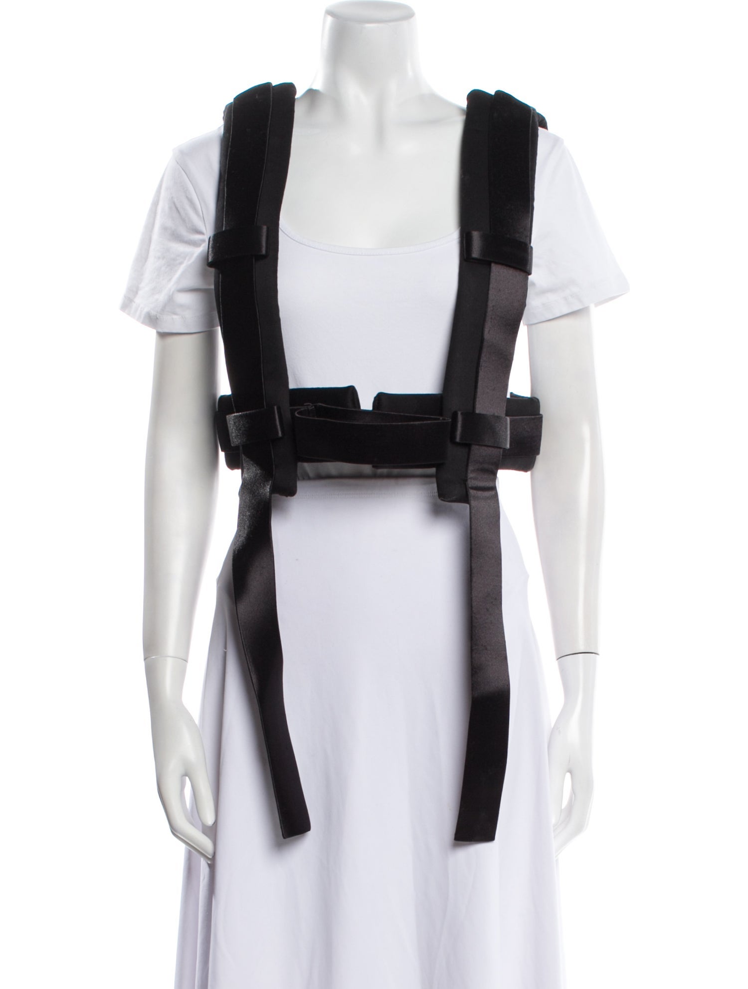 Melitta Baumeister Square Neckline Short Sleeve Crop Top