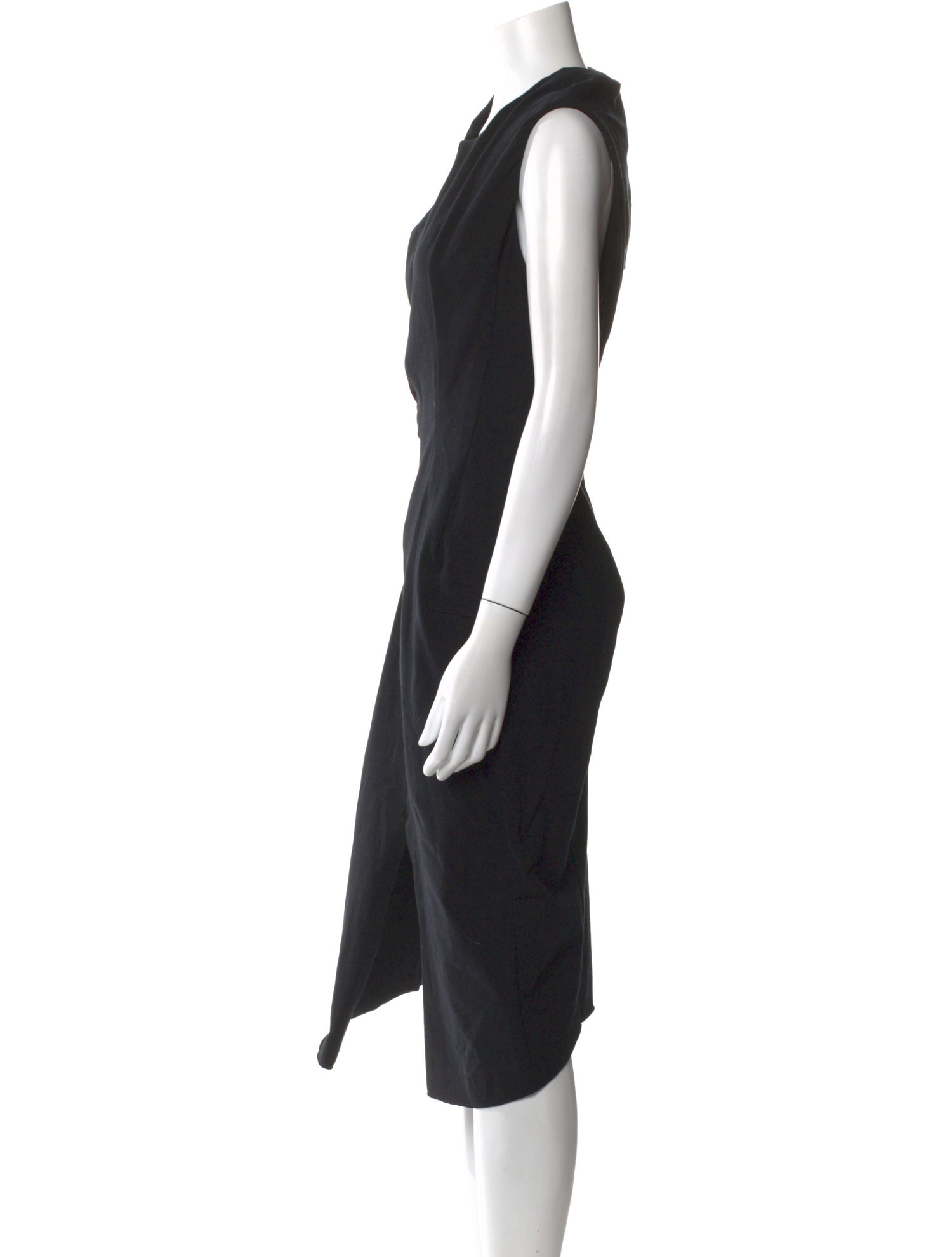 Melitta Baumeister Crew Neck Midi Length Dress
