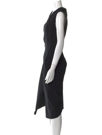 Melitta Baumeister Crew Neck Midi Length Dress