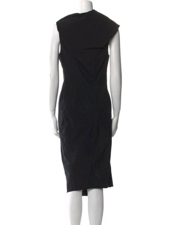 Melitta Baumeister Crew Neck Midi Length Dress
