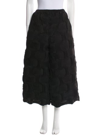 Melitta Baumeister Plaid Print Wide Leg Pants