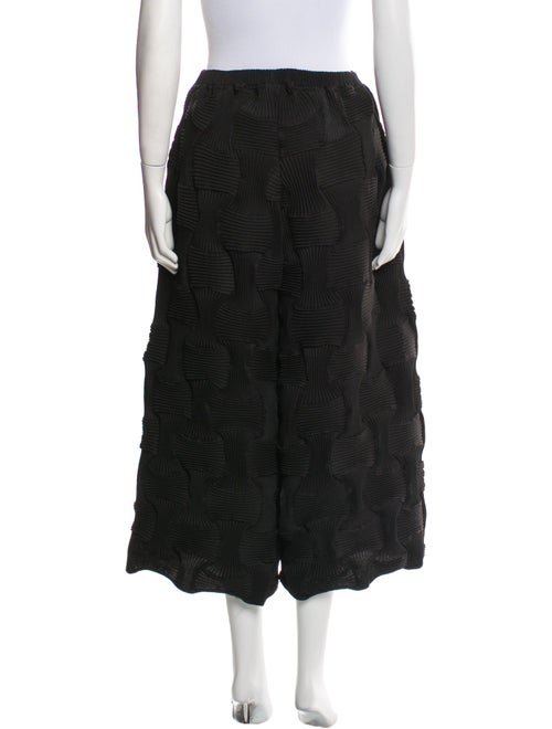 Melitta Baumeister Plaid Print Wide Leg Pants