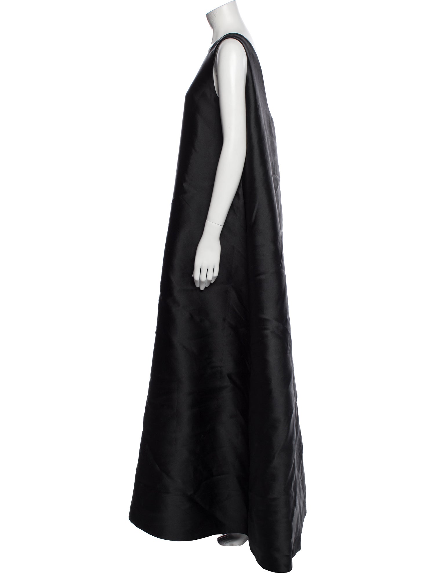 Melitta Baumeister Scoop Neck Long Dress