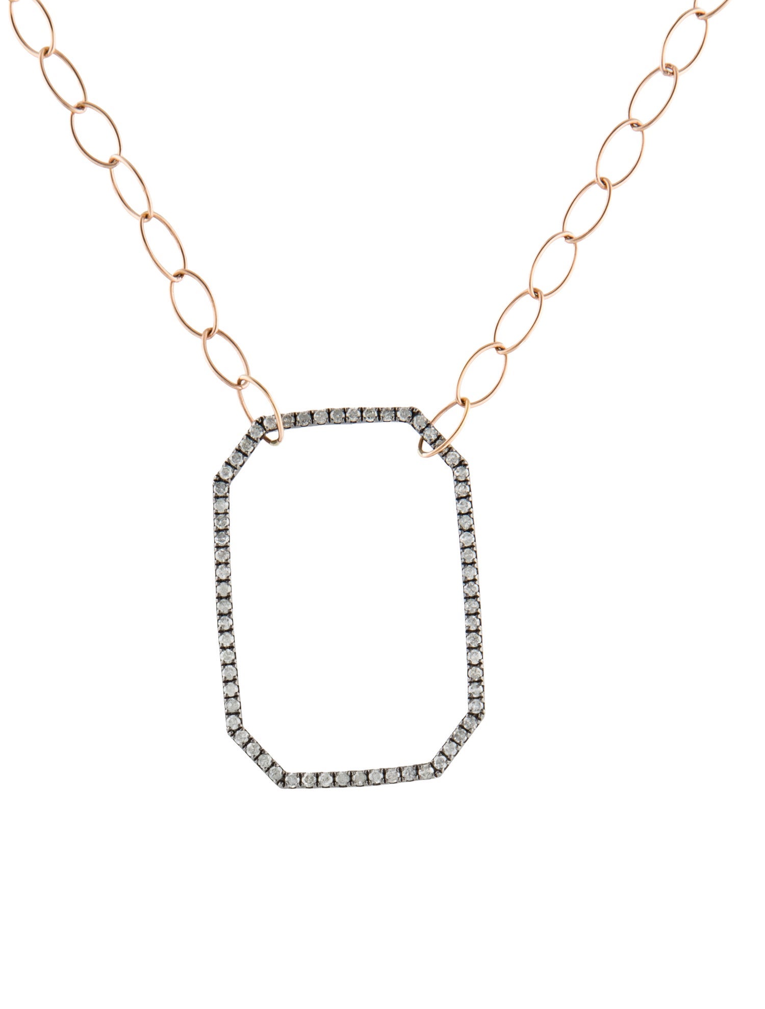 Meredith Marks Diamond Tia Pendant Necklace