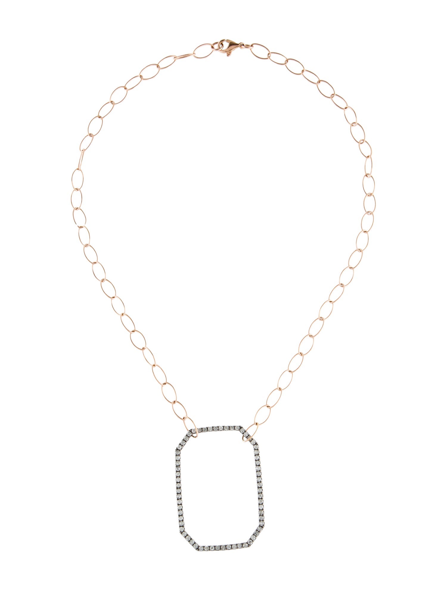 Meredith Marks Diamond Tia Pendant Necklace