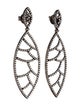 Meghna Jewels Diamond Bora Bora Drop Earrings