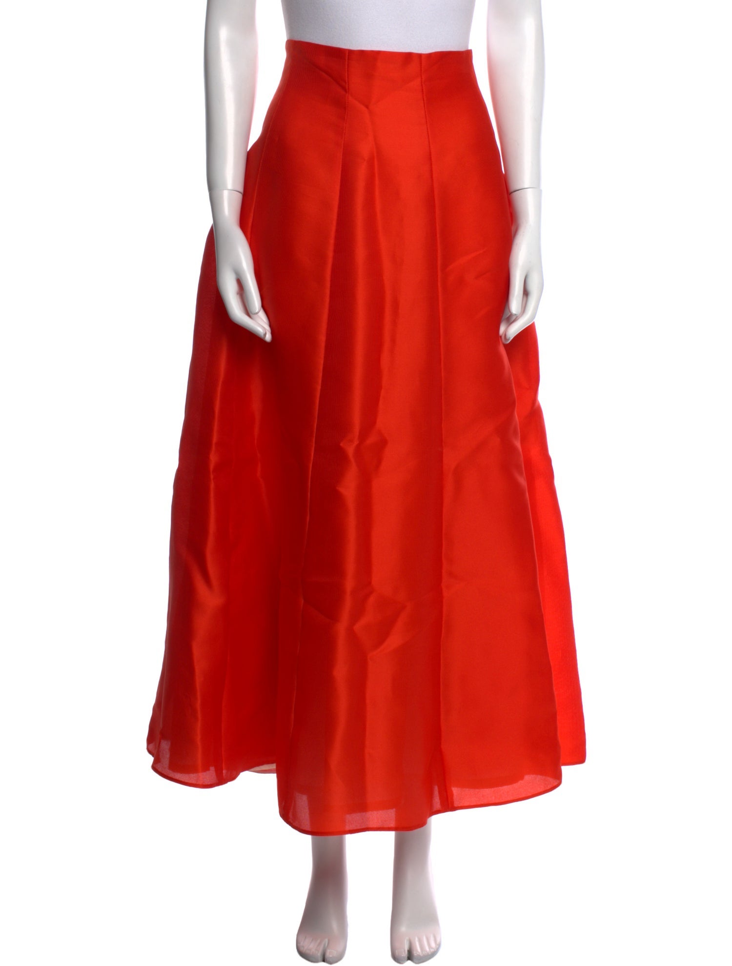 Merchant Archive Silk Long Skirt