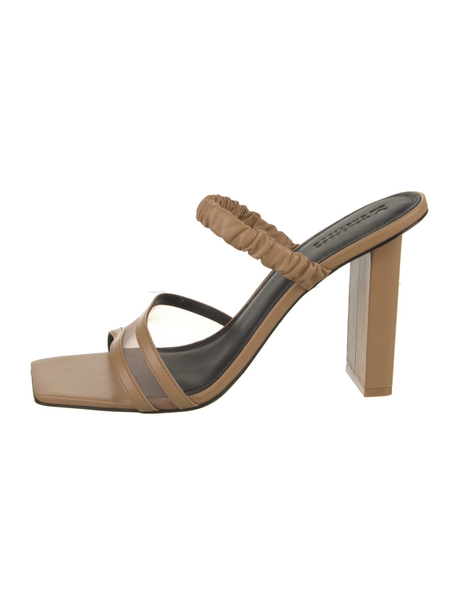 Mercedes Castillo Leather Printed Slides