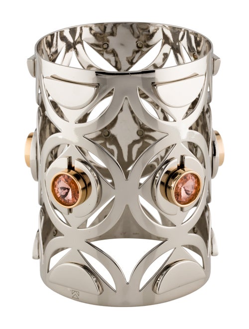 Mercedes Castillo Geo Cutout Jeweled Cuff