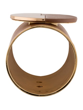Mercedes Castillo Leather Bangle Bracelet