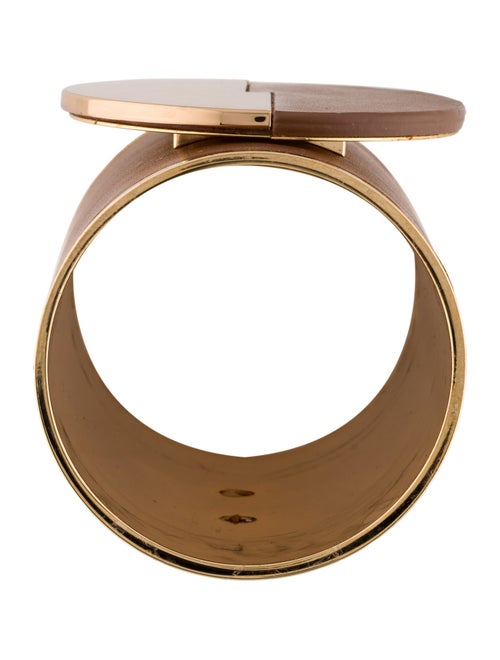 Mercedes Castillo Leather Bangle Bracelet