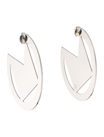 Mercedes Castillo Hoop Cutout Earrings