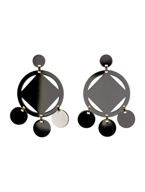 Mercedes Castillo Two-Tone Drop Earrings