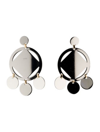 Mercedes Castillo Two-Tone Cutout Small Drop Earrings