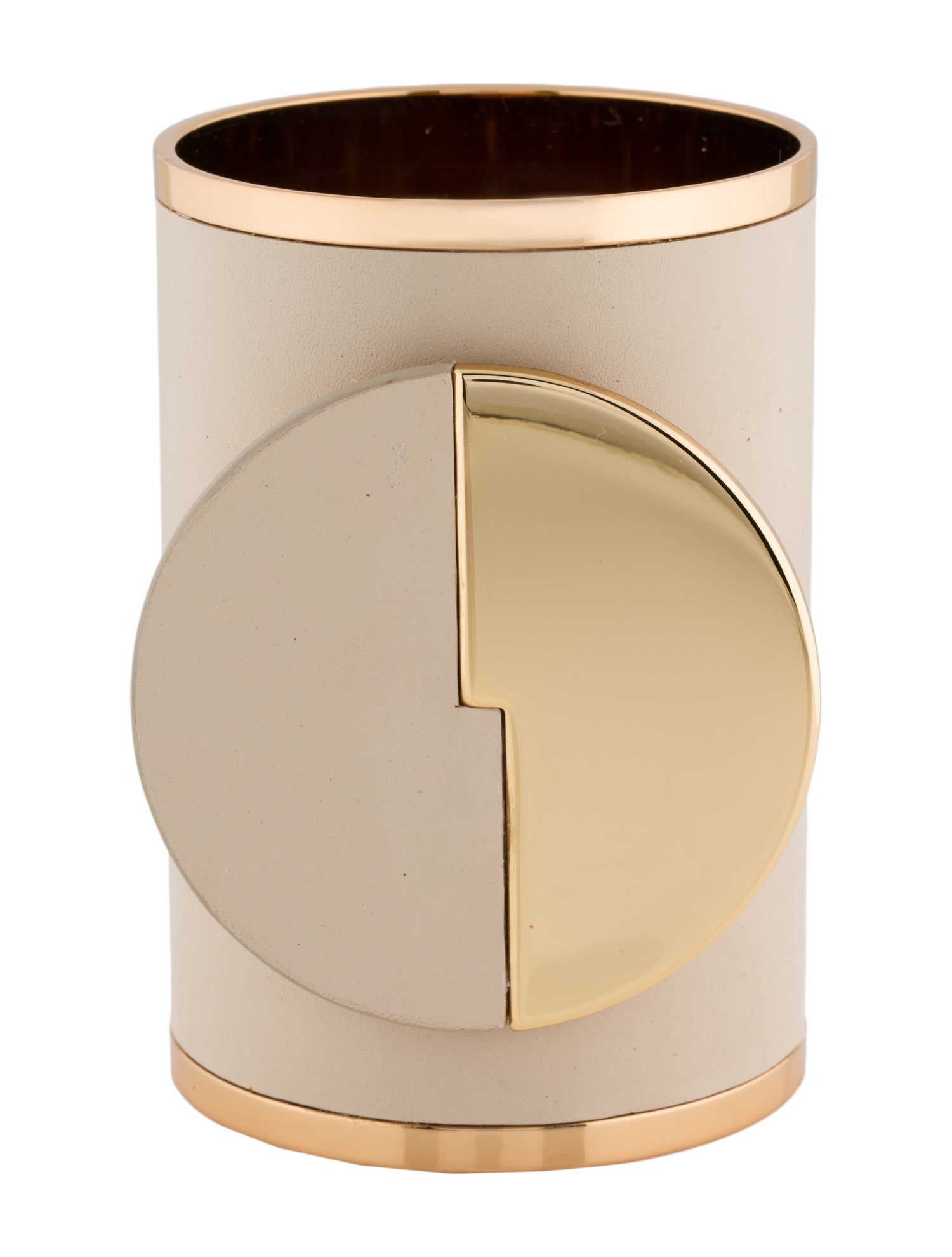 Mercedes Castillo Leather Bangle Bracelet