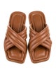 Mercedes Castillo Leather Slides