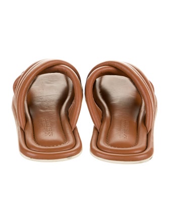 Mercedes Castillo Leather Slides