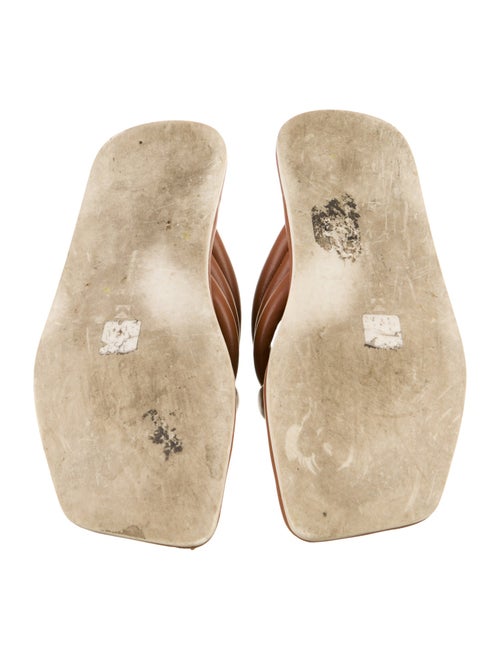 Mercedes Castillo Leather Slides