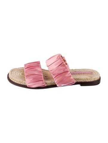 Mercedes Castillo Sandals Satin Slides IT 37 | 7