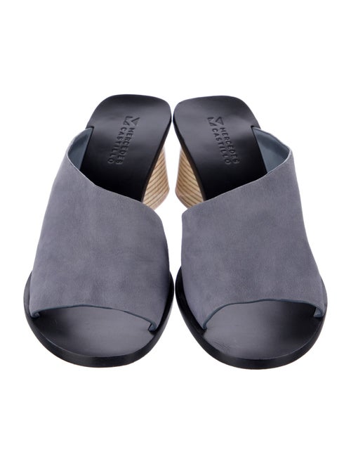 Mercedes Castillo Suede Slides