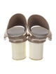 Mercedes Castillo Leather Slides