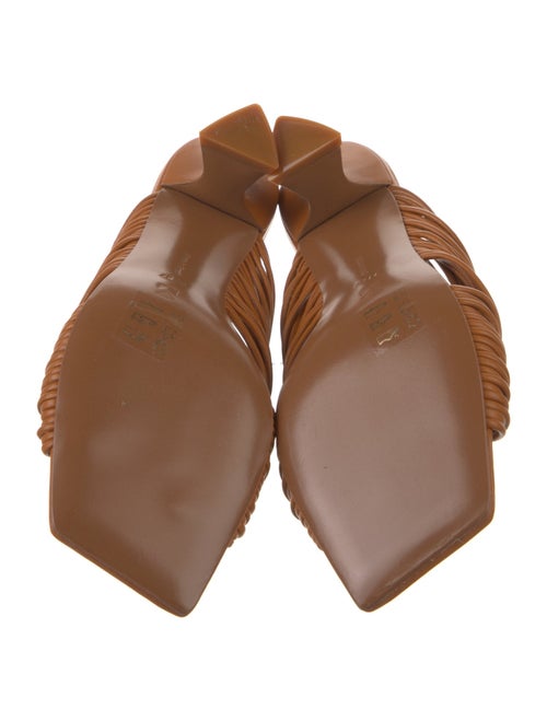 Mercedes Castillo Leather Slides