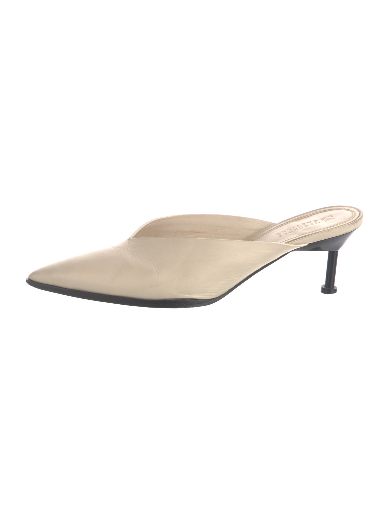 Mercedes Castillo Leather Mules