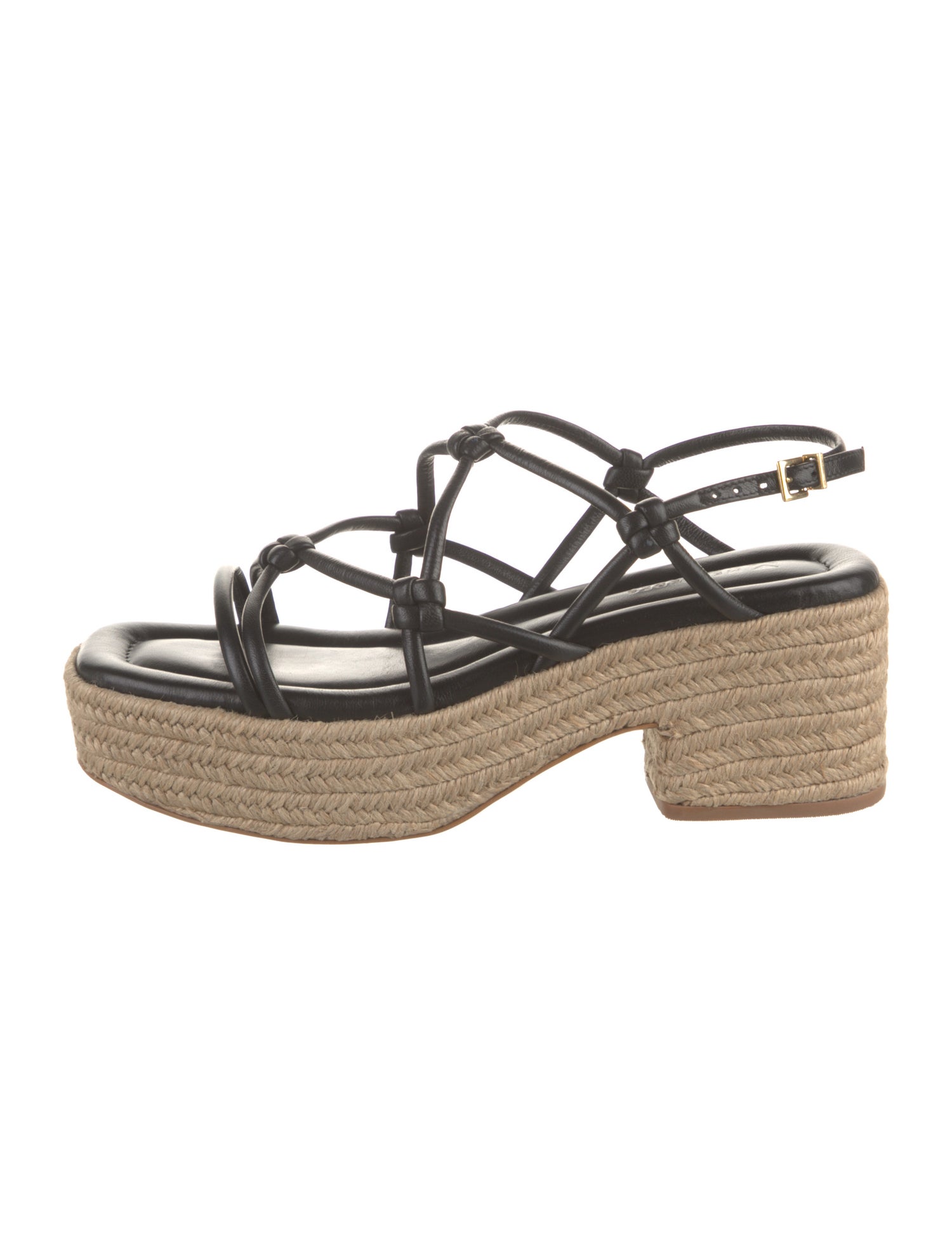 Mercedes Castillo Leather Espadrilles