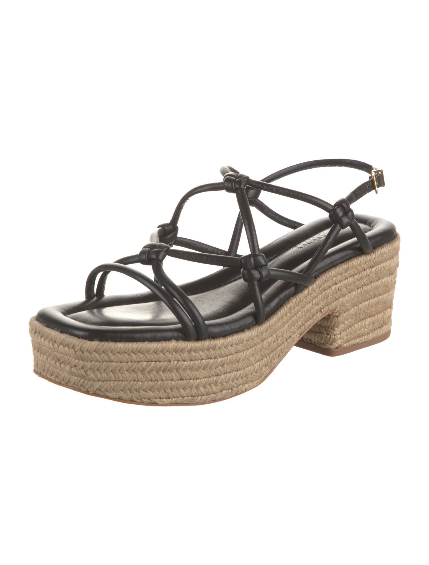 Mercedes Castillo Leather Espadrilles