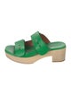 Mercedes Castillo Leather Slides