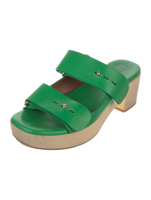 Mercedes Castillo Leather Slides