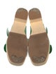 Mercedes Castillo Leather Slides