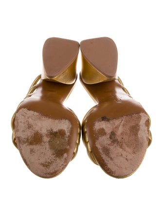 Mercedes Castillo Leather Slides