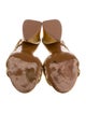 Mercedes Castillo Leather Slides