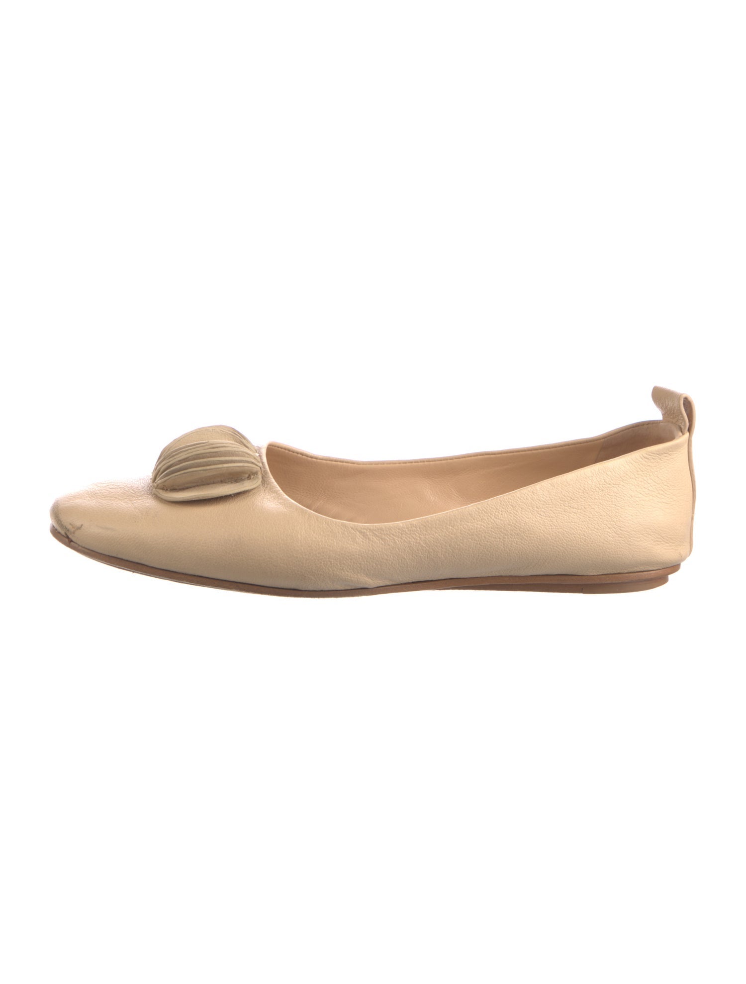 Mercedes Castillo Leather Ballet Flats
