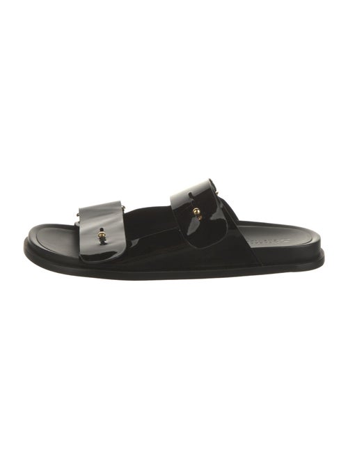 Mercedes Castillo Patent Leather Slides