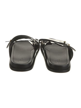 Mercedes Castillo Patent Leather Slides