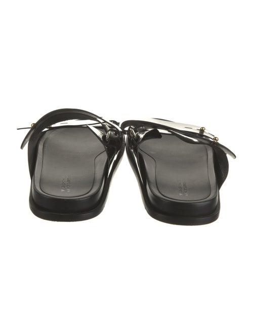 Mercedes Castillo Patent Leather Slides