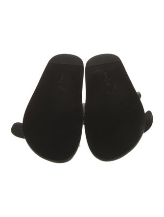 Mercedes Castillo Patent Leather Slides