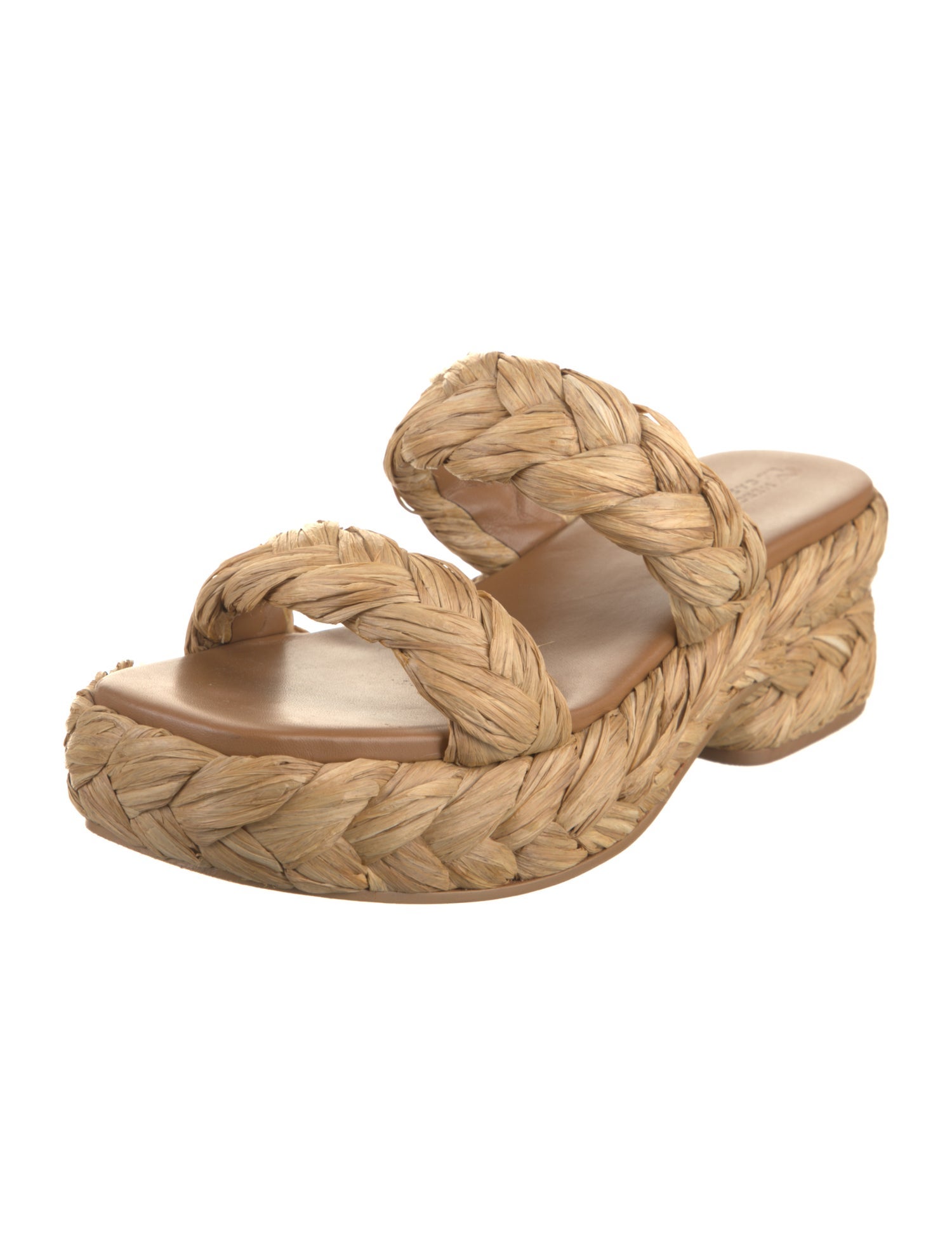 Mercedes Castillo Raffia Espadrilles