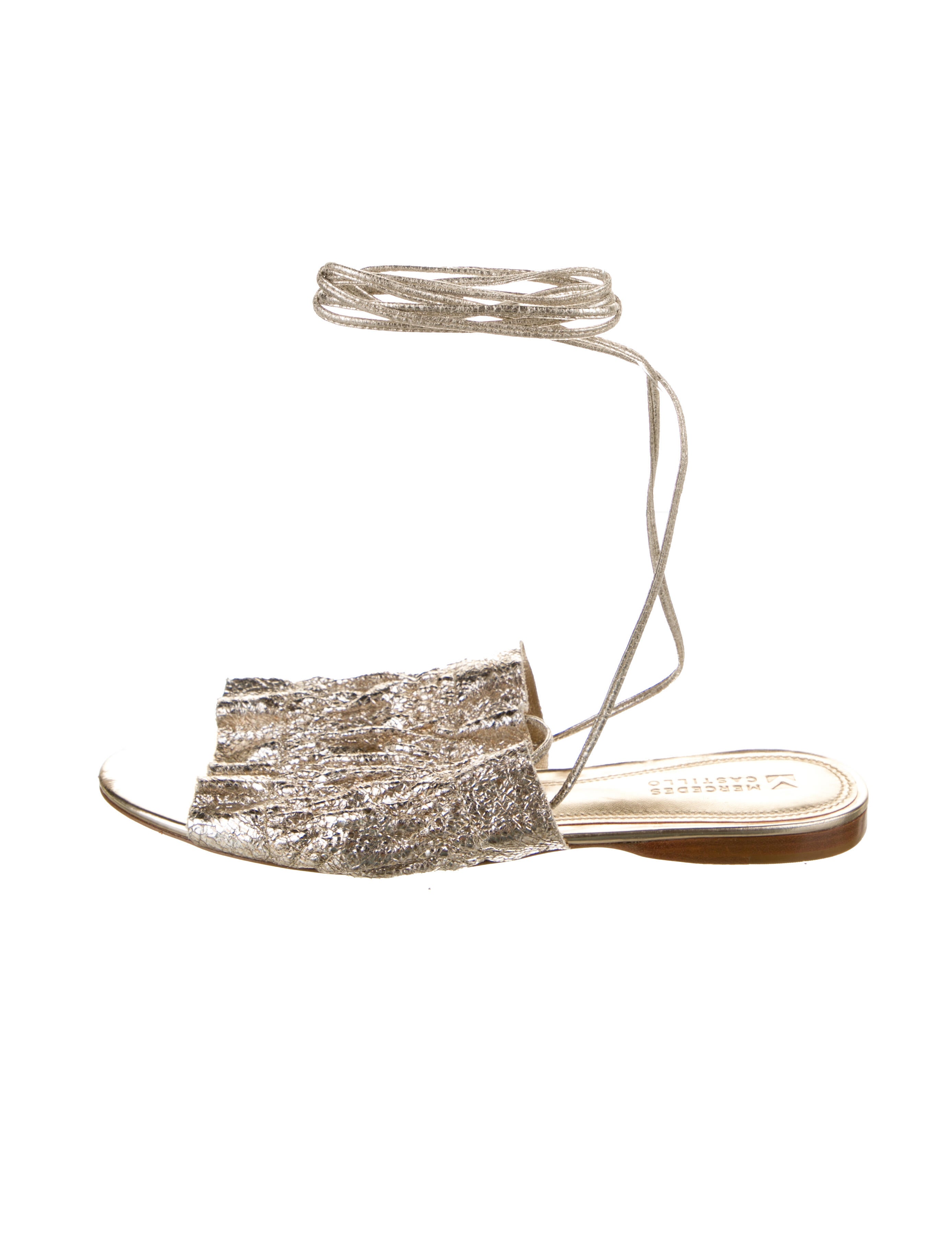 Mercedes Castillo Leather Sandals